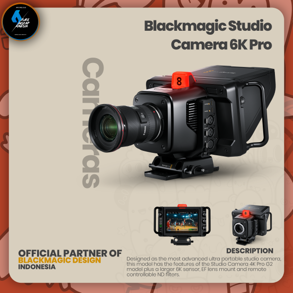 Blackmagic Studio Camera 6K Pro